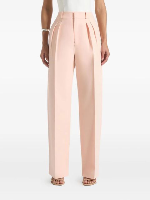 Manière De Voir Julie twin-pleat tailored trousers - Pink - zdjęcie produktu nr 1