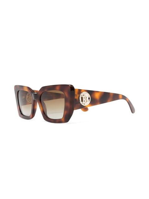 Burberry Eyewear tortoise square-frame sunglasses - Brown