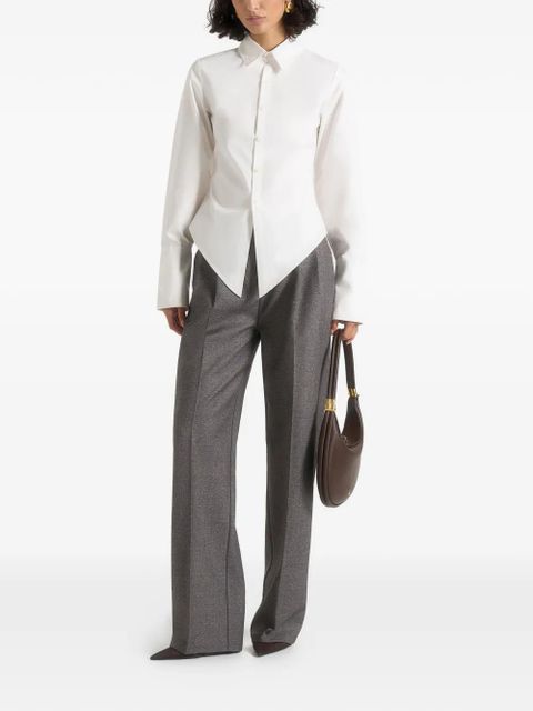 Manière De Voir Julie pleat trousers - Grey - zdjęcie produktu nr 2