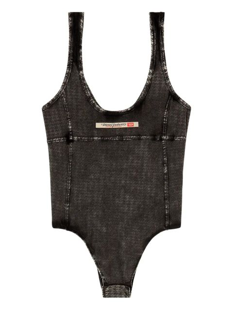 Diesel Phoebe-Dnm sleeveless bodysuit - Grey - zdjęcie produktu nr 1