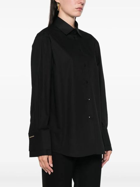 Róhe double-cuff shirt - Black
