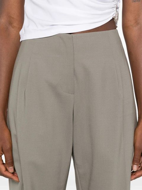 Christopher Esber pleated-front trousers - Green