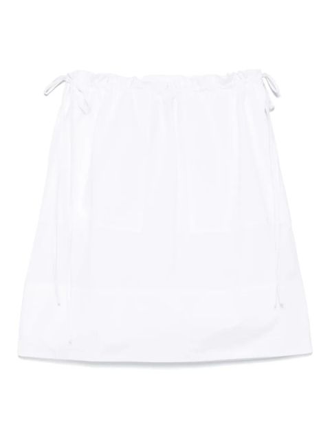 TOTEME drawstring-waist skirt - White - zdjęcie produktu nr 2