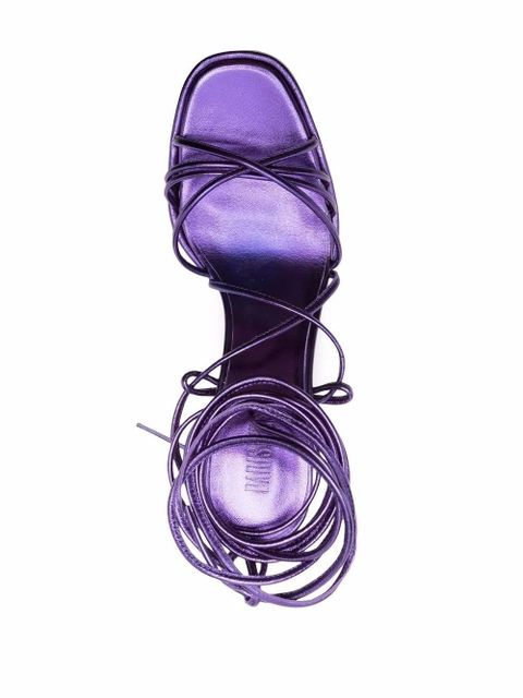 Paris Texas Malena 130mm platform sandals - Purple