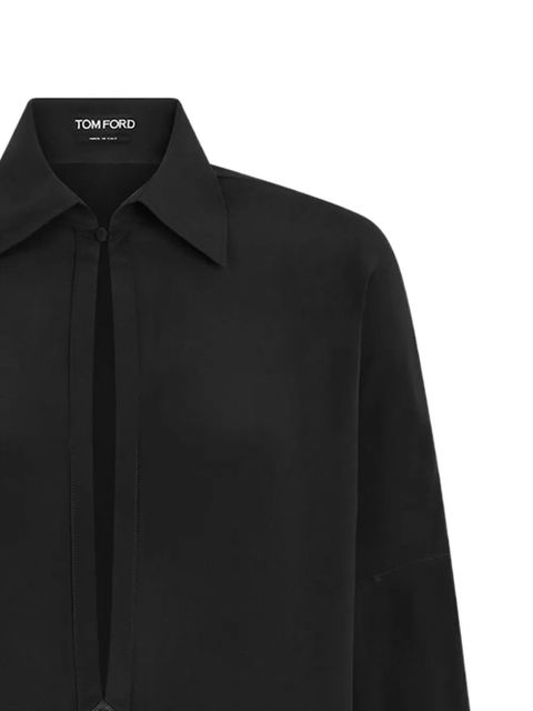 TOM FORD black tunic dress