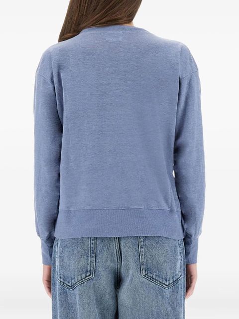 MARANT ÉTOILE logo graphic sweatshirt - Blue