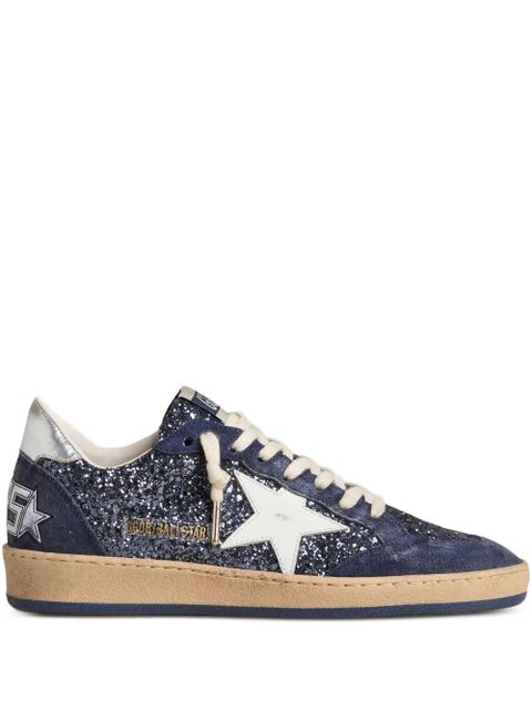 Golden Goose Ball Star glitter-embellishment sneakers - Blue - zdjęcie produktu nr 1