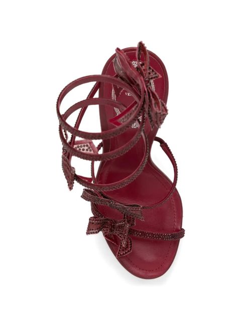 René Caovilla 130mm Cleo sandals - Red