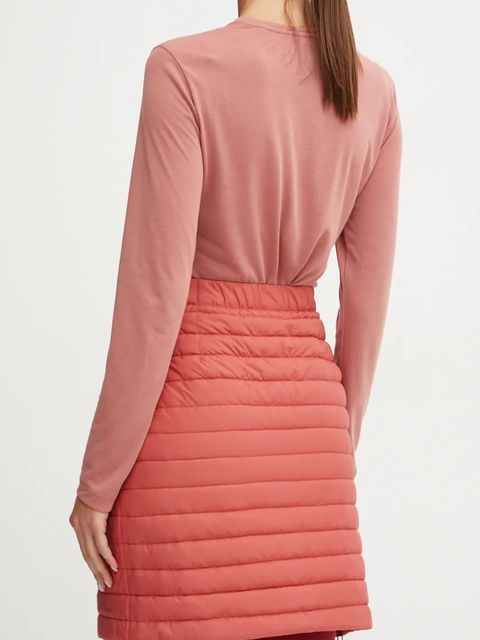 Jack Wolfskin spódnica sportowa Iceguard kolor pomarańczowy mini prosta - zdjęcie produktu nr 2