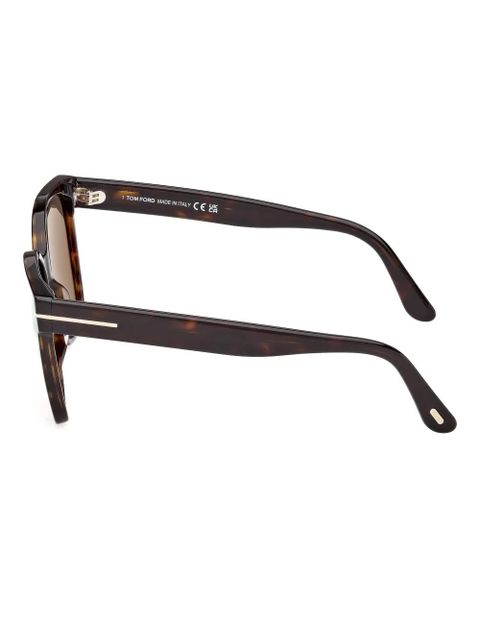 TOM FORD Eyewear square-frame sunglasses - Brown