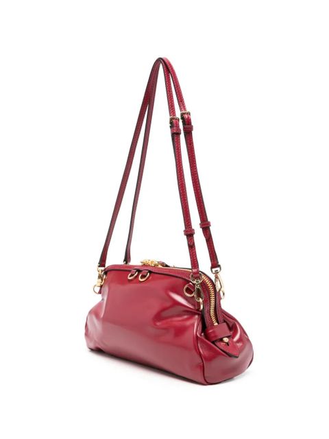 Miu Miu logo clutch bag - Red