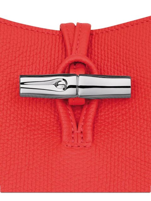 Longchamp mini Le Roseau bucket bag - Red