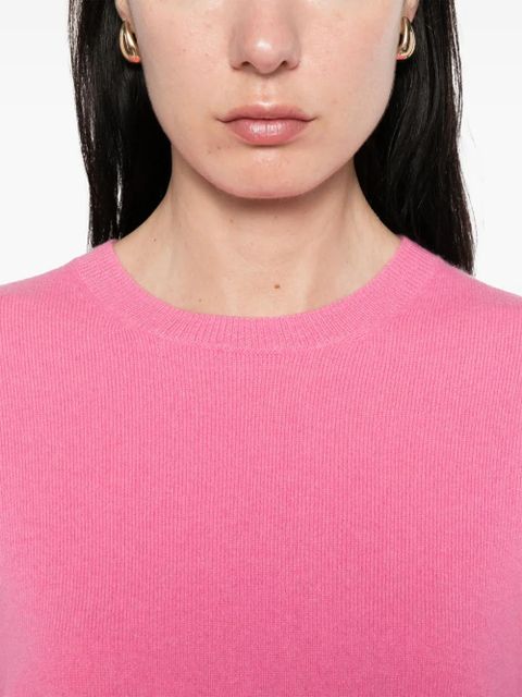 TOTEME crew-neck cashmere sweater - Pink