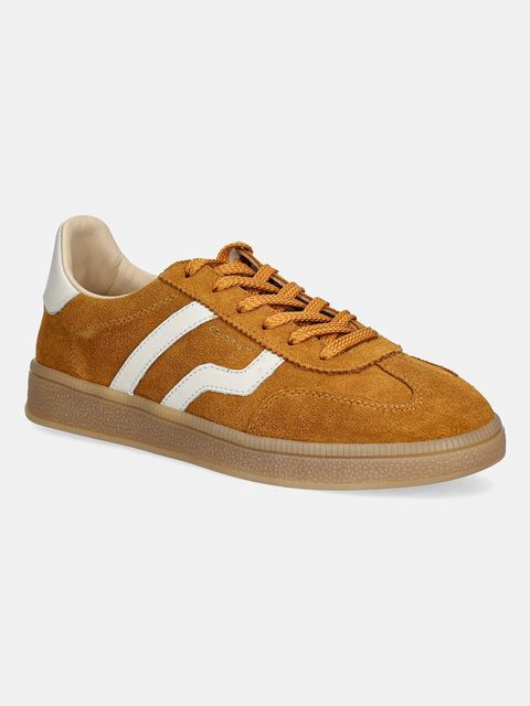 Gant sneakersy zamszowe Cuzima damskie kolor żółty 31533042 - zdjęcie produktu nr 1