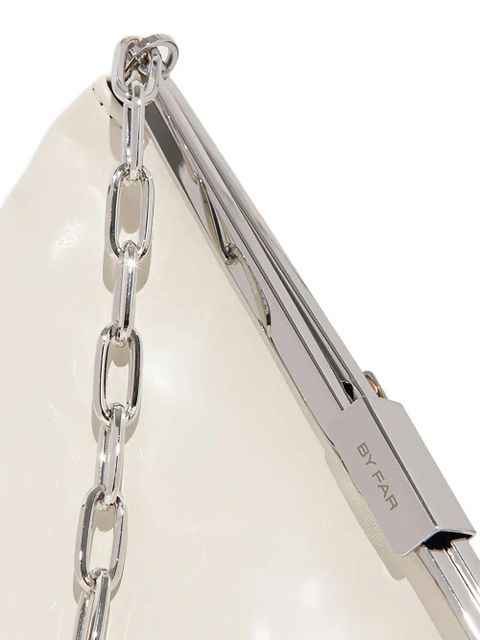 BY FAR Prisma chain shoulder bag - Neutrals