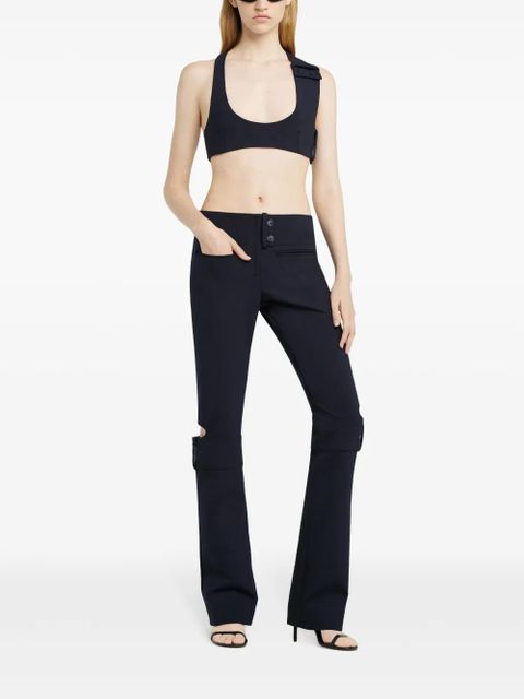 Courrèges buttoned tank top - Blue - zdjęcie produktu nr 2