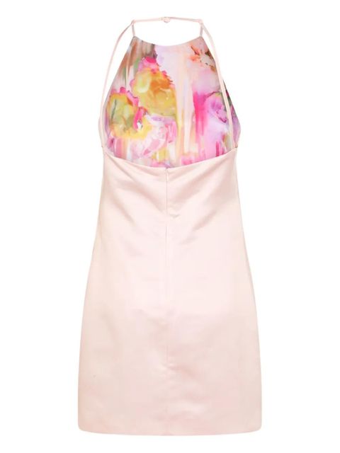 Blumarine floral-print mini dress - Pink - zdjęcie produktu nr 2