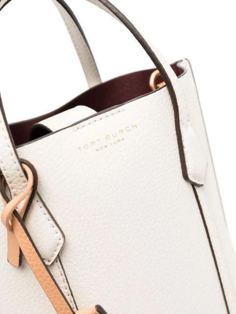Tory Burch pebbled-leather tote bag - Neutrals