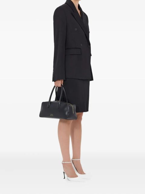 LouLou de Saison Hornlds double-breasted peak-lapel blazer - Black - zdjęcie produktu nr 2