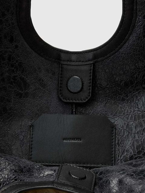 AllSaints torebka wełniana ARA kolor beżowy W216XD