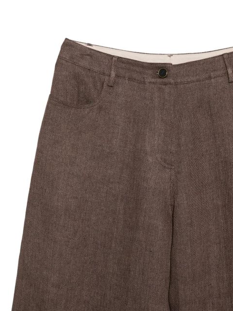 Alysi pocketed shorts - Brown