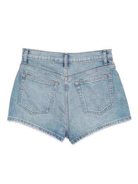 Reformation Jensen denim shorts - Blue