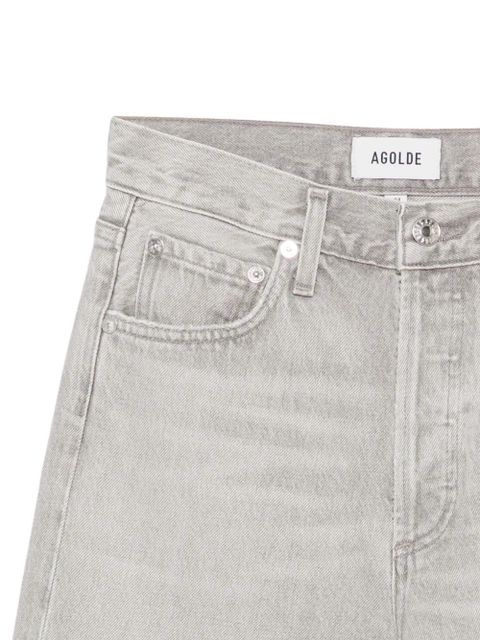 AGOLDE five-pocket straight jeans - Grey