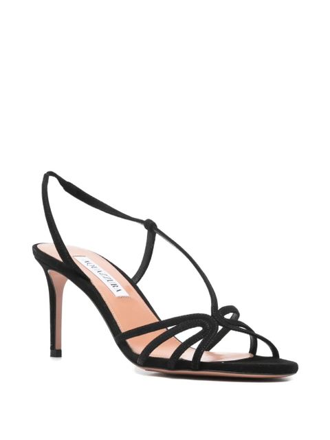 Aquazzura Talk To Me slingback sandals - Black - zdjęcie produktu nr 2