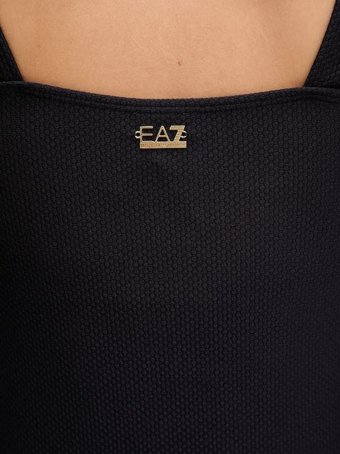 EA7 Emporio Armani sukienka kolor granatowy mini dopasowana AF12214.7W000310