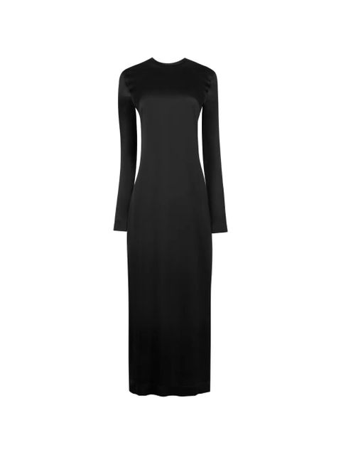 TOTEME satin maxi dress - Black - zdjęcie produktu nr 1