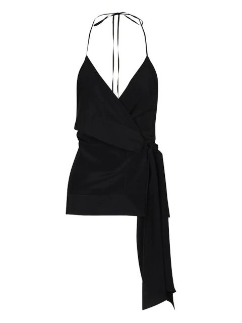 Johanna Ortiz Gentle wrap top - Black - zdjęcie produktu nr 1