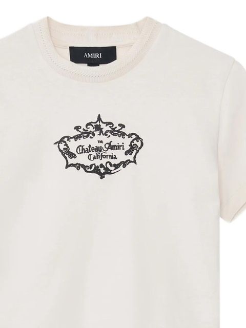 AMIRI crew-neck T-shirt - Neutrals - zdjęcie produktu nr 2