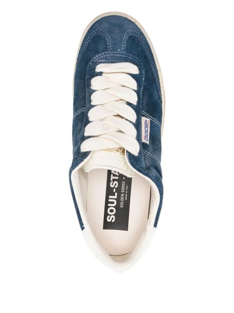 Golden Goose suede sneakers - Blue