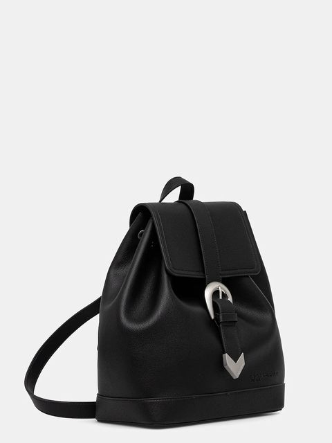 Karl Lagerfeld Jeans plecak damski kolor czarny duży gładki A4W30141 - zdjęcie produktu nr 2