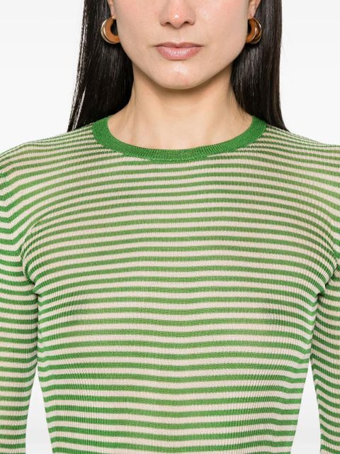 Valentino Garavani striped sweater - Green