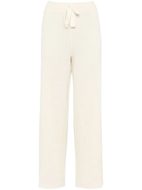 ERES Rieur ribbed-knit trousers - White - zdjęcie produktu nr 1