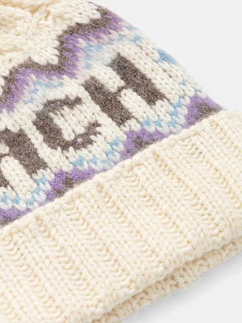 Coach czapka z dodatkiem wełny kolor beżowy 29CCL51