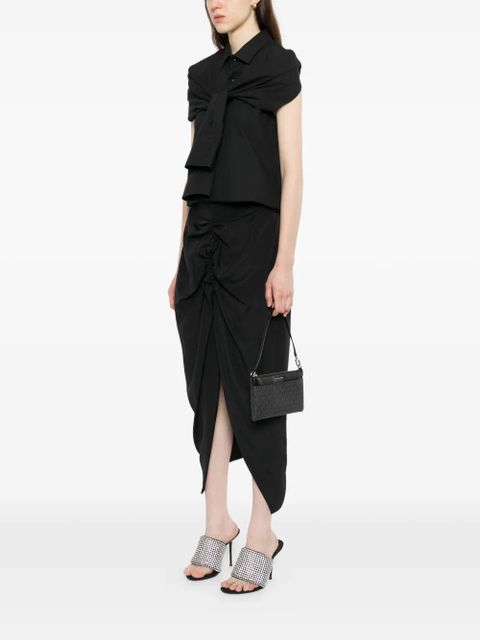 Michael Kors Jet Set Medium Signature Logo Convertible Wristlet - Black - zdjęcie produktu nr 2