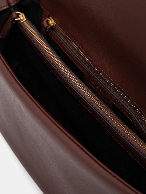 Pinko torebka skórzana Horizontal