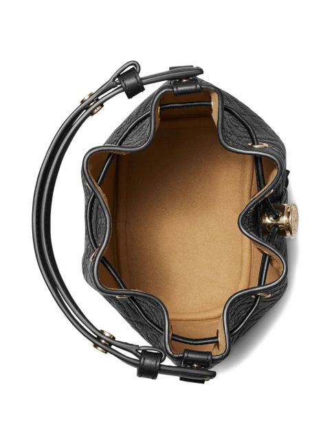 Tory Burch T-Monogram quilted leather bucket bag - Black - zdjęcie produktu nr 2