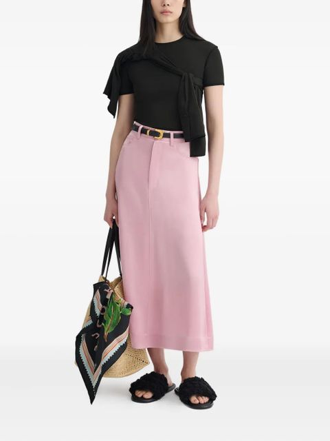 Nanushka Cintia midi skirt - Pink