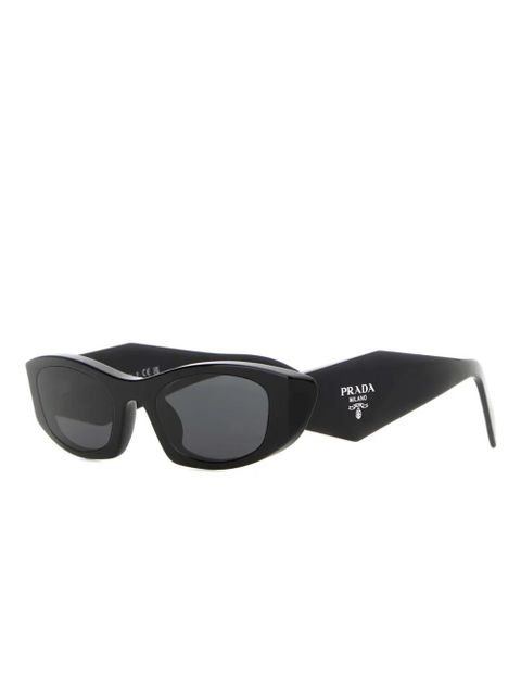Prada Eyewear geometric-frame sunglasses - Black - zdjęcie produktu nr 1