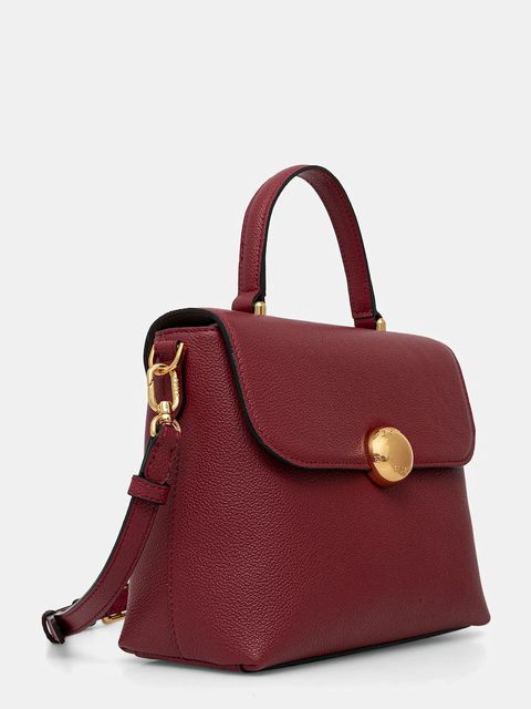 Furla torebka skórzana Moonlight S kolor czerwony WB01882 BX3036 CGQ00