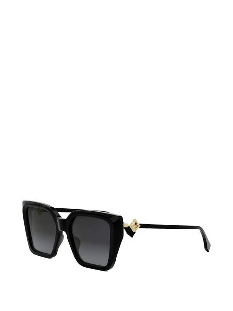 FENDI square-frame sunglasses - Black - zdjęcie produktu nr 2