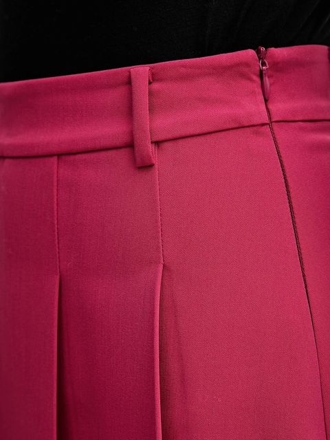 United Colors of Benetton spódnica kolor różowy mini rozkloszowana 4R4CD004W