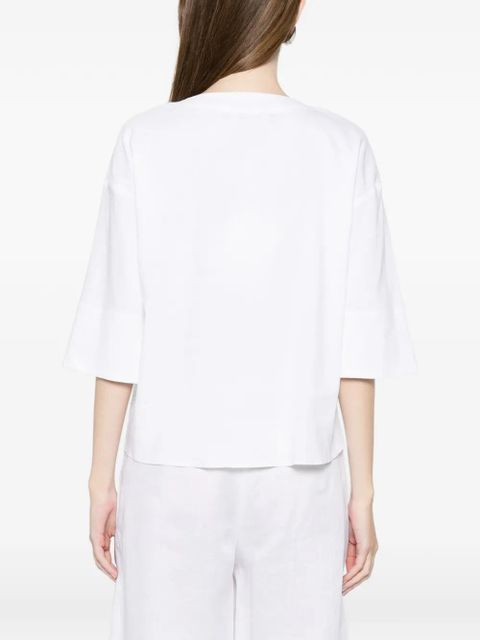 Max Mara Sospiro V-neck blouse - White