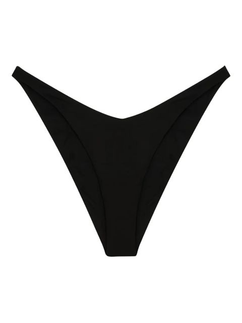 La Reveche high-leg bikini bottom - Black