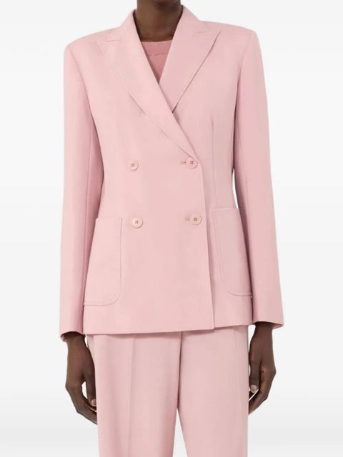 Weekend Max Mara double-breasted blazer - Pink - zdjęcie produktu nr 2