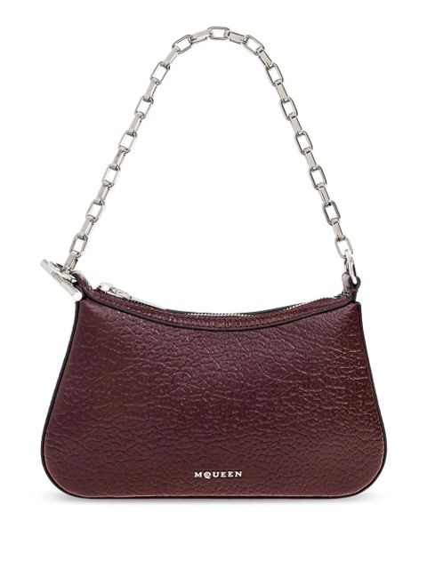 Alexander McQueen mini T-Bar tote bag - Brown - zdjęcie produktu nr 1