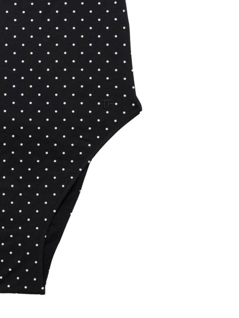 TOM FORD polka-dot swimsuit - Black